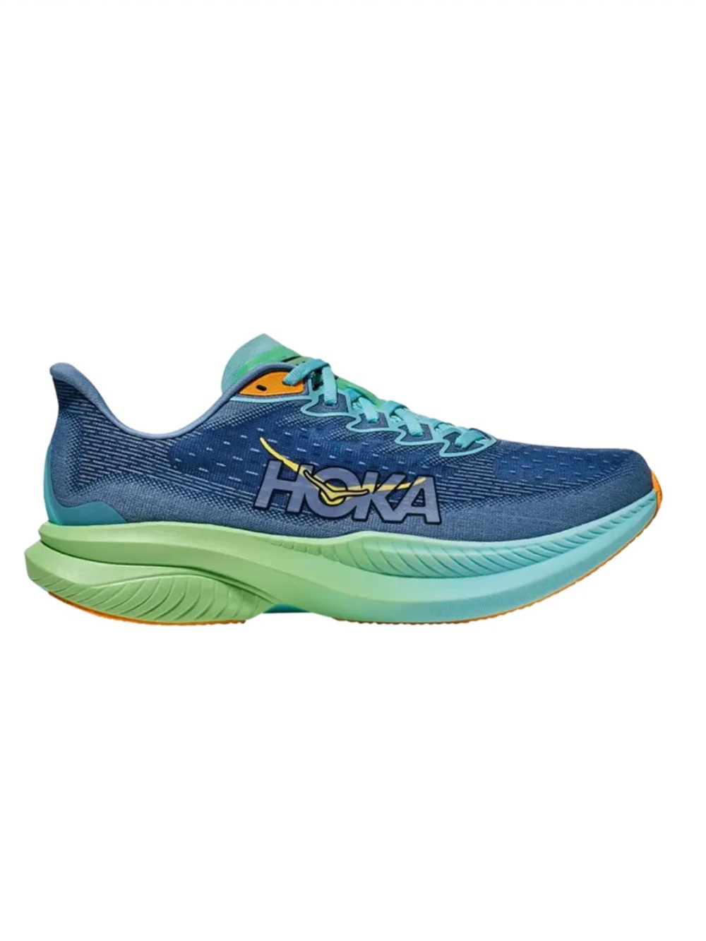 Hoka One One Mach 6 Dusk Shadow Running Sneakers. Size 10.5